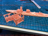 3d Printed Kits 1/700 Wwii German Nuremberg Light Cruiser(full Hull/waterline)